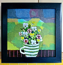 Load image into Gallery viewer, Breakfast Cup with Violas
