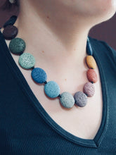 Load image into Gallery viewer, Colourful Volcanic Lava beads