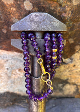 Load image into Gallery viewer, Faceted Amethyst Beads
