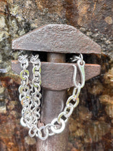 Load image into Gallery viewer, Hand made silver chain
