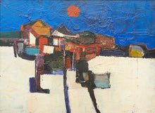 Load image into Gallery viewer, Blue Sky with Orange Sun