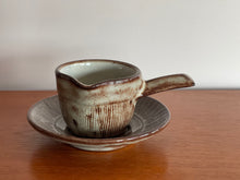 Load image into Gallery viewer, Small Pourer and Saucer by Creigiau Wales Pottery