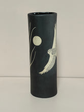 Load image into Gallery viewer, Owl, Moon and Tree Tall Vase