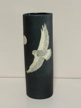 Load image into Gallery viewer, Owl, Moon and Tree Tall Vase