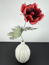 Load image into Gallery viewer, Sustainable Poppy Flower : Coral Red