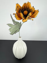 Load image into Gallery viewer, Sustainable Poppy Flower : Saffron Yellow