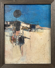 Load image into Gallery viewer, Dark Moon Landscape with Figures