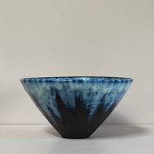 Load image into Gallery viewer, Aqua Cone Bowl lll