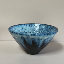 Load image into Gallery viewer, Aqua Cone Bowl lll