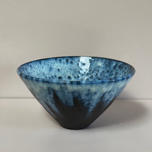 Load image into Gallery viewer, Aqua Cone Bowl lll