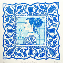 Load image into Gallery viewer, The Tulip-Seller’s Daughter : Triangular Frame