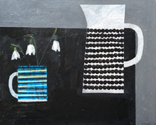 Load image into Gallery viewer, Snowdrops and Spotted Jug