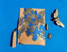 Load image into Gallery viewer, Peonies and Swallowtails clutch/purse