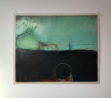 Load image into Gallery viewer, The view from one side to the other (oil on paper)