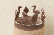 Load image into Gallery viewer, Birds and Leaves Tall Vase