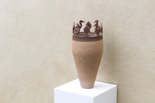 Load image into Gallery viewer, Birds and Leaves Tall Vase