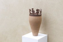 Load image into Gallery viewer, Birds and Leaves Tall Vase