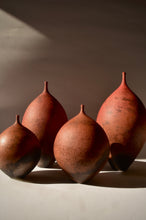 Load image into Gallery viewer, Red Smoke Fired Vessel : Small
