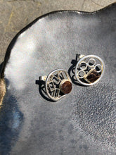 Load image into Gallery viewer, Tagua Assymetry Stud Earrings