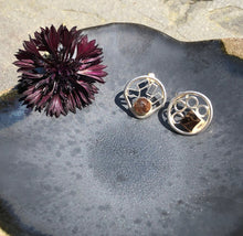 Load image into Gallery viewer, Tagua Assymetry Stud Earrings