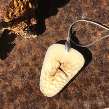 Load image into Gallery viewer, Lazercut tagua pendant