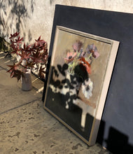 Load image into Gallery viewer, Ancient tin glazed jug holding anemones