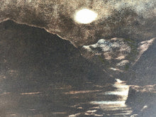Load image into Gallery viewer, Moonlight over estuary.