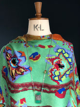 Load image into Gallery viewer, Chrysoprase with pewter necklace