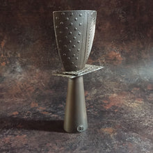 Load image into Gallery viewer, Smoke fired terracotta vessel 2