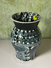 Load image into Gallery viewer, Sgraffito Vase 31