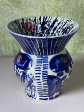 Load image into Gallery viewer, Large Sgraffito Vase 26