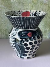 Load image into Gallery viewer, Large Sgraffito Vase 27

