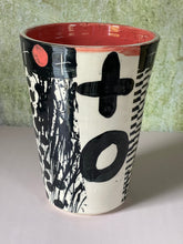 Load image into Gallery viewer, Sgraffito Vase 58