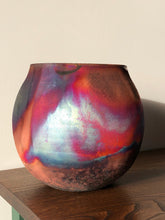 Load image into Gallery viewer, Large Raku Pot