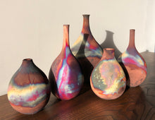 Load image into Gallery viewer, Small Raku vase