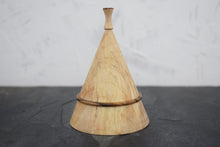 Load image into Gallery viewer, Sycamore ring box with English walnut collar