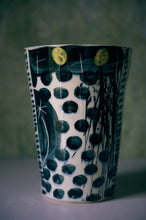 Load image into Gallery viewer, Sgraffito Vase 42