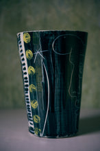 Load image into Gallery viewer, Sgraffito Vase 42