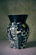 Load image into Gallery viewer, Sgraffito Vase 56