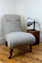 Load image into Gallery viewer, Victorian Embroidered Nursing chair