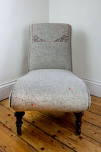 Load image into Gallery viewer, Victorian Embroidered Nursing chair