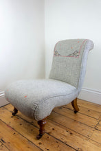 Load image into Gallery viewer, Victorian Embroidered Nursing chair
