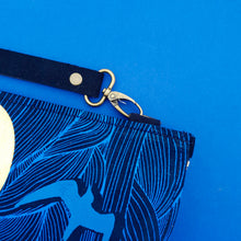 Load image into Gallery viewer, Birds and Sunset : Electric Blue and Gold