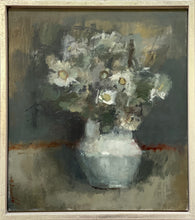 Load image into Gallery viewer, Ancient tin glazed jug holding daisies