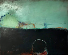 Load image into Gallery viewer, The view from one side to the other (oil on paper)