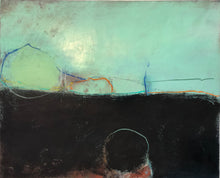 Load image into Gallery viewer, The view from one side to the other (oil on paper)