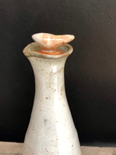 Load image into Gallery viewer, White olive oil jar with bird stopper