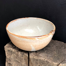 Load image into Gallery viewer, Unique stoneware Bowl with single lug