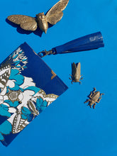 Load image into Gallery viewer, Peonies and Swallowtails clutch/purse