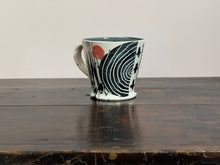 Load image into Gallery viewer, Small Sgraffito Mug 17
